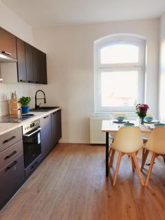 Central 2-room apartment with 55 inch Smart TV & DeLonghi - Magdeburgo - 3