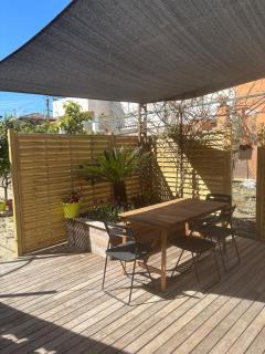 Charming two-room, quiet and garden terrace - La Trinité - 9