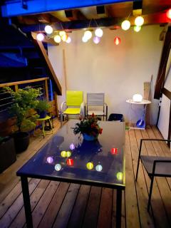 Joli 2 pièces, climatisé avec terrasse, vue sur les toits, en zone piétonne - Haguenau - 6