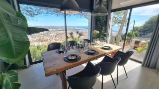 VILLA ROUQUIER, Vue Panoramique, Mer et Port de Sète, Climatisé, Jacuzzi - 9