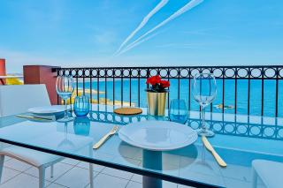 Superbe appartement vue mer dans résidence avec piscine - Théoule-sur-Mer - 9