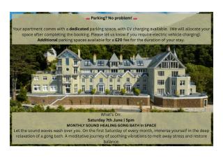 Watersmeet Edge, Terrace, 2BR and 2BA, River Views, Parking - Lynmouth - 8