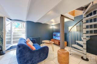 L'esprit 9 - Souplex - Terrasse - 2 chambres - Wi-Fi - Tours - 0
