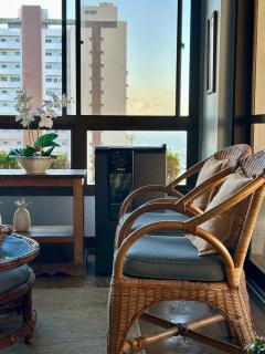 Apartamento Luxo Guarujá completo com piscina e churrasqueira na varanda - 6