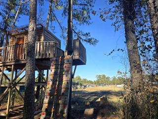 Rustic Off-Grid Treehouse with Outdoor Grill Surrounded by Nature in Virginia - Diggs - 4