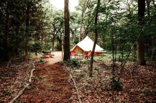 Charming Equipped Bell Tent Surrounded by Nature in Oklahoma - Tishomingo - 6