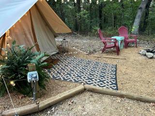 Charming Equipped Bell Tent Surrounded by Nature in Oklahoma - 5