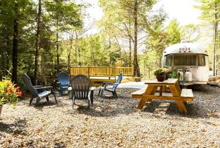 Beautiful Airstream with Outdoor Picnic Area and Fire Pit in North Carolina - Turtletown - 8