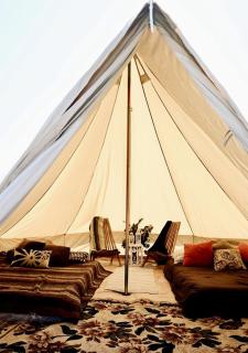 Romantic Bell Tent with Spectacular Countryside Views in Montana - - 3