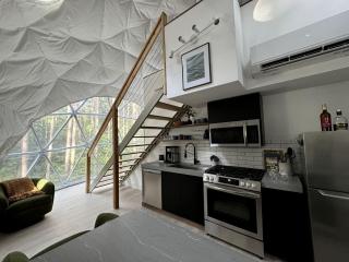 Luxury Private Dome with Spa and Fire Pit in Benzonia, Michigan - Benzonia - 7