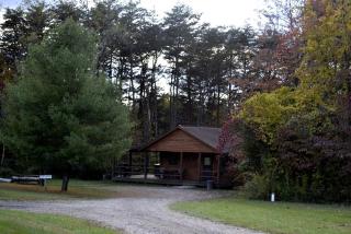 Secluded Log Cabin with a Hot Tub near Bridle Trails in Logan, Ohio - Logan - 8