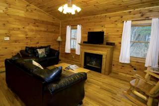 Secluded Log Cabin with a Hot Tub near Bridle Trails in Logan, Ohio - Logan - 2