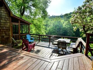 Romantic Riverfront Cabin with Pool Access in Blue Ridge, Georgia - Blue Ridge - 0