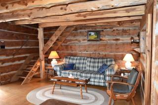 Traditional Log Cabin Rental for a Rustic Getaway near Fredericksburg, Texas - Harper - 8