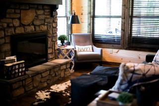 Luxury Cabin Accommodation with a Hot Tub near Broken Bow in Oklahoma - Hochatown - 5
