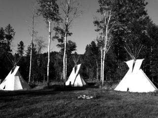 Authentic Tipi Tent near Glacier National Park, Montana - Kila - 4