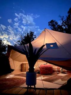 Beautiful Bell Tent for Romantic Escapes Under the Beautiful New Mexico Skies - - 0