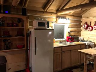 Authentic Log Cabin Rental for a Family Camping Getaway near Chase Lake, New York - Glenfield - 4