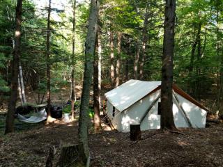 Rustic Safari Tent for a Unique Glamping Experience near Gore Mountain, New York - North Creek - 3