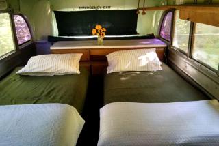 Unique Renovated School Bus for Camping in the Klamath National Forest, California - - 7