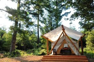 Secluded Safari Tent Perfect for a Glamping Getaway near Blue Lake, California - Blue Lake - 7