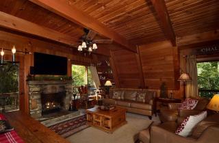 European-Style A-Frame Cabin Rental near Grandfather Mountain in Boone, North Carolina - Valle Crucis - 4