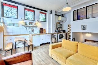 Atelier Bleu Charmant petit Loft - Clichy - 8