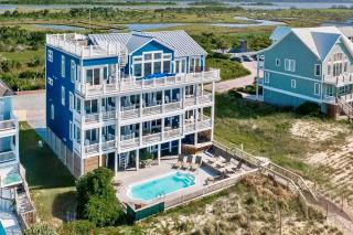 Blue Haven | Oceanfront| Pool | Hot Tub | North Topsail Beach | Luxury Vacation Rental - North Topsail Beach - 0