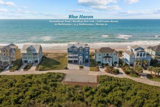 Blue Haven | Oceanfront| Pool | Hot Tub | North Topsail Beach | Luxury Vacation Rental - North Topsail Beach - 9