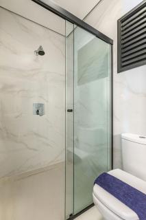 Área gourmet, Jacuzzi com vista mar e pé na areia - Caiobá - 3
