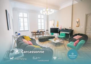 Luxueux-Climatisation-3 chambres-2SDB-Garage -AJ - Carcassonne - 0
