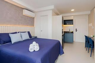 Apartamentos para casal com cama Queen - Piscina e Academia no Centro de Curitiba - Curitiba - 9