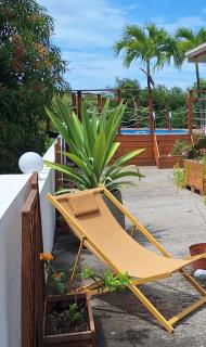 Cosy F3 vue sur forêt, piscine solarium vue mer - Le Robert - 5