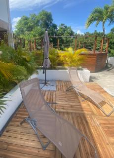Cosy F3 vue sur forêt, piscine solarium vue mer - Le Robert - 8