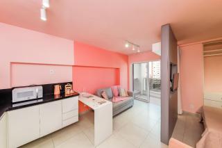Studio Pink com ar, varanda, academia e piscina - Juiz de Fora - 3