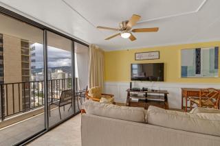 Oceanview Upper Floor Waikiki Condo 2214T1 - 1