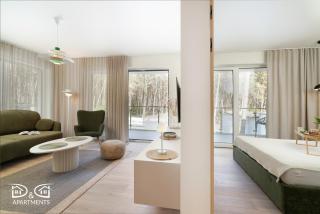 Zielony D&D APARTMENTS - Międzywodzie - 5