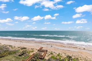 Direct oceanfront corner condo with spacious balcony and heated beachfront pool - Ormond Beach - 9