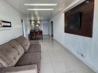 Vista Incrível para o Mar- 3 Quartos, Piscina e Churrasqueira no Condomínio- Prainha - 7