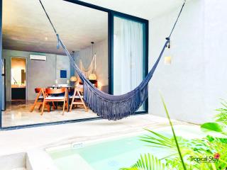 408 Seremonia Selva Private Pool New Apartment King Bed Wifi - Tulum - 6