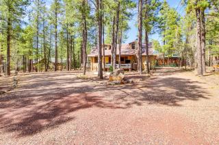 Hike, Fish and Golf Cabin with Fireplace in Pinetop! - 9