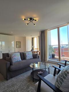 Spacious seaside apartment with terrace, Kemptown - Brighton & Hove - 0