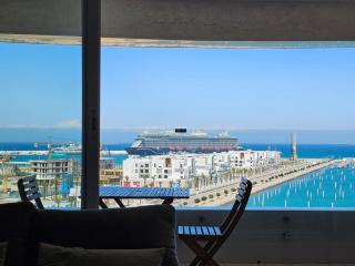 Ocean View Apartment with Airco - Tangier - 9
