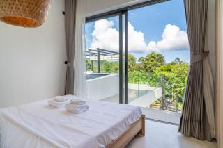 Tropical 3br Villa Meyu Pool Mountain View - Bophut - 6