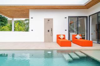 Tropical 3br Villa Meyu Pool Mountain View - Bophut - 9
