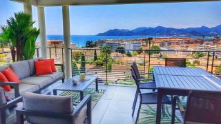 A096 - Superbe appartement avec vue Mer et Piscine - Cannes - 0