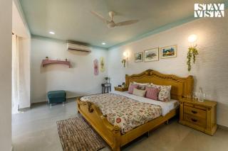 StayVista at Villa Blanca with Bonfire, pool - 5