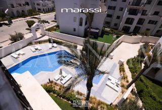 Pool View 2 Bedrooms in Marassi - El-Alamein - 8