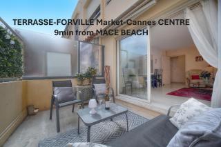 Duplex 2 chambres TERRASSE, MEYNADIER- FORVILLE A2B103 - Cannes - 0