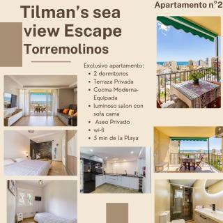 Frida's Home-Sea View Terrace - Torremolinos - 9